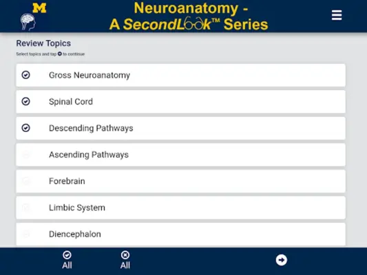 Neuroanatomy - SecondLook android App screenshot 4